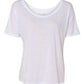 Bella Canvas 8816 Women’s Slouchy Tee White S