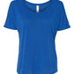 Bella Canvas 8816 Women’s Slouchy Tee True Royal S