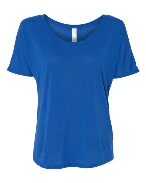 Bella Canvas 8816 Women’s Slouchy Tee True Royal S