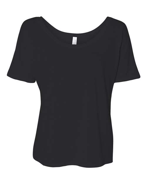 Bella Canvas 8816 Women’s Slouchy Tee Black S