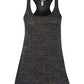 Bella Canvas 8800 Women's Flowy Racerback Tank Black Marble XS