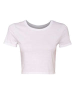 Bella Canvas 6681 Women’s Crop Tee White XS/S