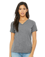 Bella Canvas 6415 Women's Relaxed Triblend V-Neck Tee