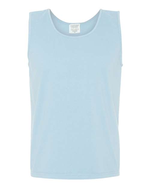 Comfort Colors 9360 Unisex Garment-Dyed Heavyweight Tank Top Chambray XS