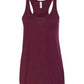 Bella Canvas 8800 Women's Flowy Racerback Tank Maroon XS