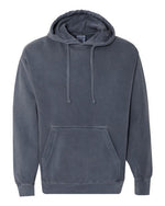 Comfort Colors 1567 Unisex Garment-Dyed Hooded Sweatshirt Denim S