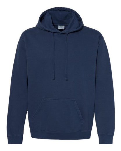Comfort Colors 1567 Unisex Garment-Dyed Hooded Sweatshirt True Navy S