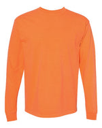 Comfort Colors 6014 Unisex Garment-Dyed Heavyweight Long Sleeve T-Shirt Burnt Orange S