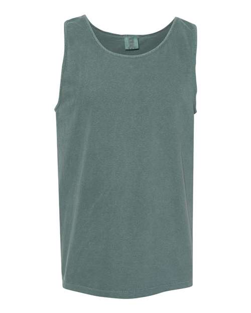 Comfort Colors 9360 Unisex Garment-Dyed Heavyweight Tank Top Blue Spruce S
