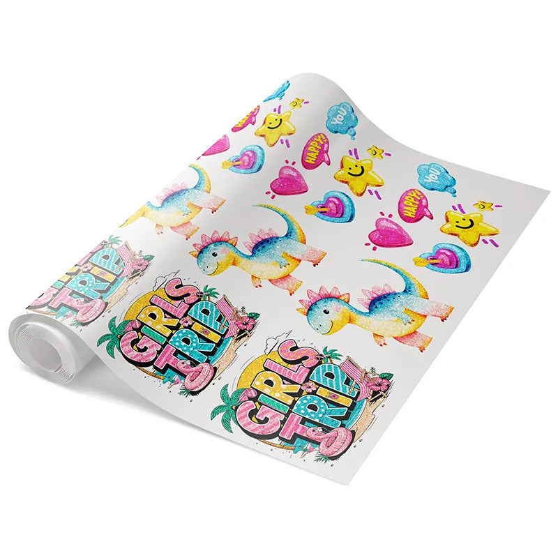 Glitter DTF Gang Sheet