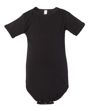 Bella Canvas 100B Infant Jersey One Piece Black 0/3