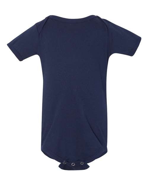 Bella Canvas 100B Infant Jersey One Piece Navy 0/3