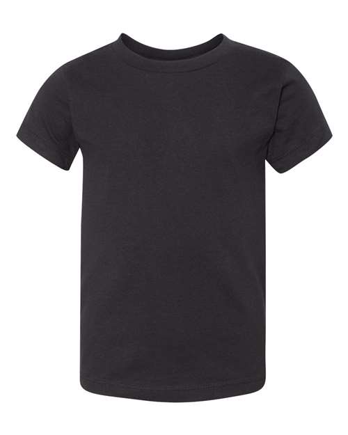 Bella Canvas 3001T Toddler Jersey Tee Black 2T