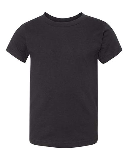 Bella Canvas 3001T Toddler Jersey Tee Black 2T