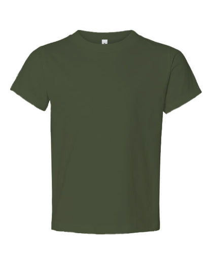 Bella Canvas 3001T Toddler Jersey Tee Military Green 2T
