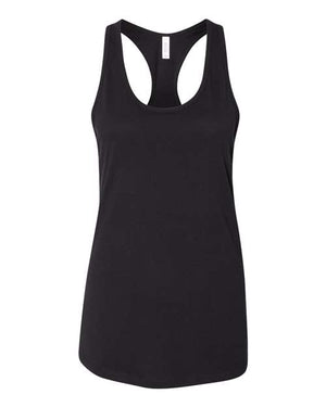 Bella Canvas 6008 Women's Jersey Racerback Tank Black S