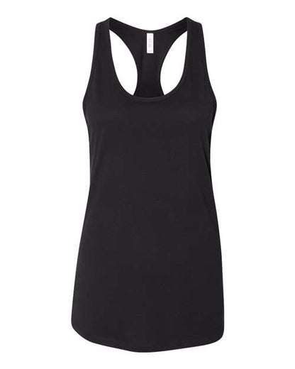 Bella Canvas 6008 Women's Jersey Racerback Tank Black S