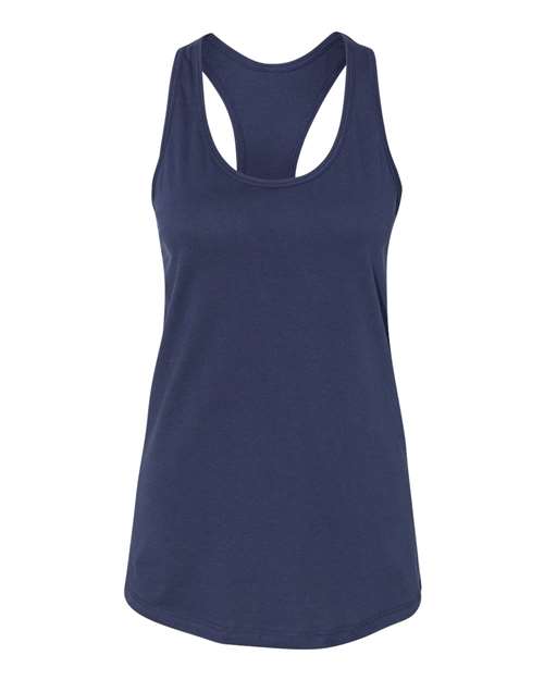 Bella Canvas 6008 Women's Jersey Racerback Tank Navy S