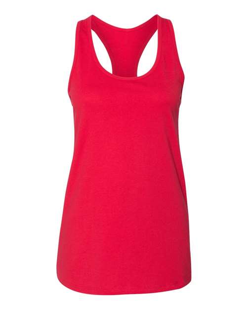 Bella Canvas 6008 Women's Jersey Racerback Tank Red S