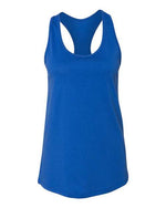 Bella Canvas 6008 Women's Jersey Racerback Tank True Royal S