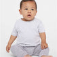 Rabbit Skins 3322 Infant Fine Jersey Tee Ash 6M