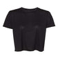Bella Canvas 8882 Women’s Flowy Crop Tee Black S