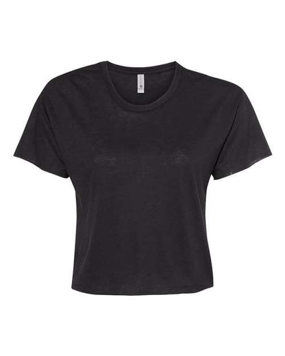 Next Level 5080 Women's Festival Crop Top Black XS