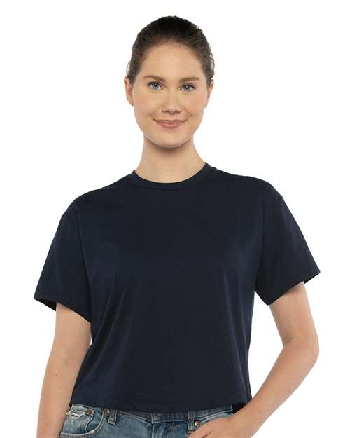 Next Level 1580 Women's Ideal Crop Top Midnight Navy XS