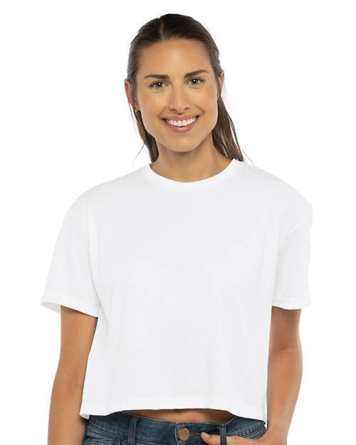 Next Level 1580 Women's Ideal Crop Top White XS