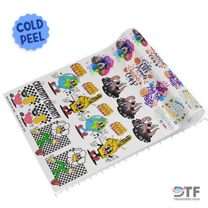 Transfers DTF Cold Peel para ropa personalizada