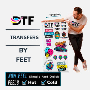 Custom DTF Transfers by Size