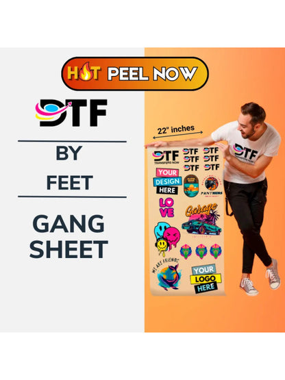 Hot Peel DTF Transfers