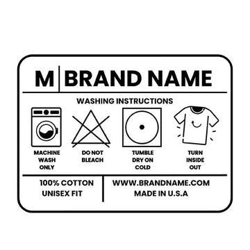DTF neck label design 4