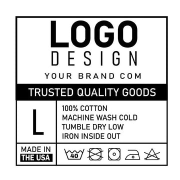 DTF neck label design 8