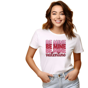 Be Mine Valentine Leopard DTF Transfer