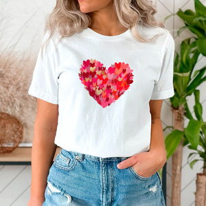 Brush Stroke Heart DTF Transfer