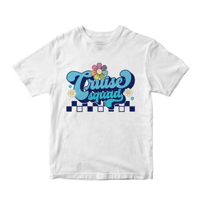 Cruise Squad Retro Flowers DTF Transfer
