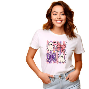 Cute Ghosts Bows Bats DTF Transfer