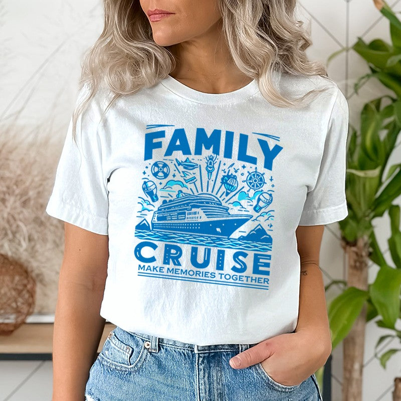 Family Cruise Make Memories DTF Transfer