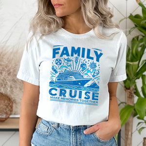 Family Cruise Make Memories DTF Transfer