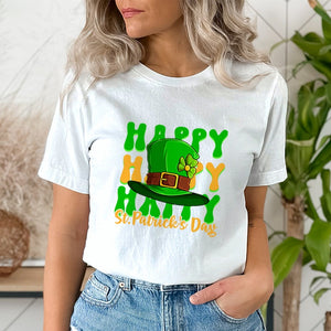 Happy St. Patrick's Day Hat DTF Transfer