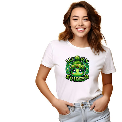 Lucky Vibes Character DTF Transfer