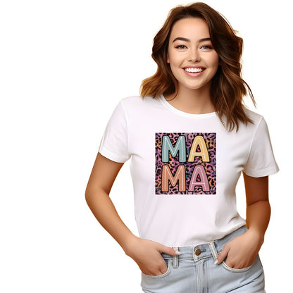 Mama Leopard Print DTF Transfer