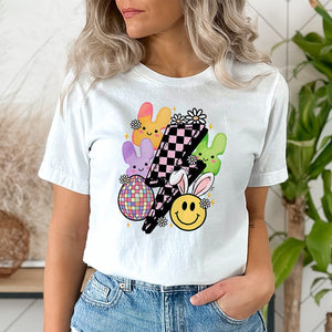 Retro Easter Bunnies DTF Transfer