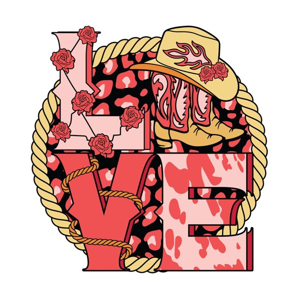 Valentine's Day DTF transfer designs