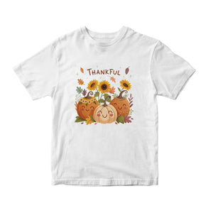 Thankful Pumpkins Sunflowers DTF Transfer