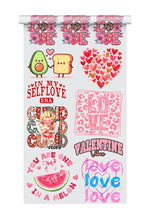 Valentine's Day Premade DTF Gang Sheet: Cupid Vibes & Self Love