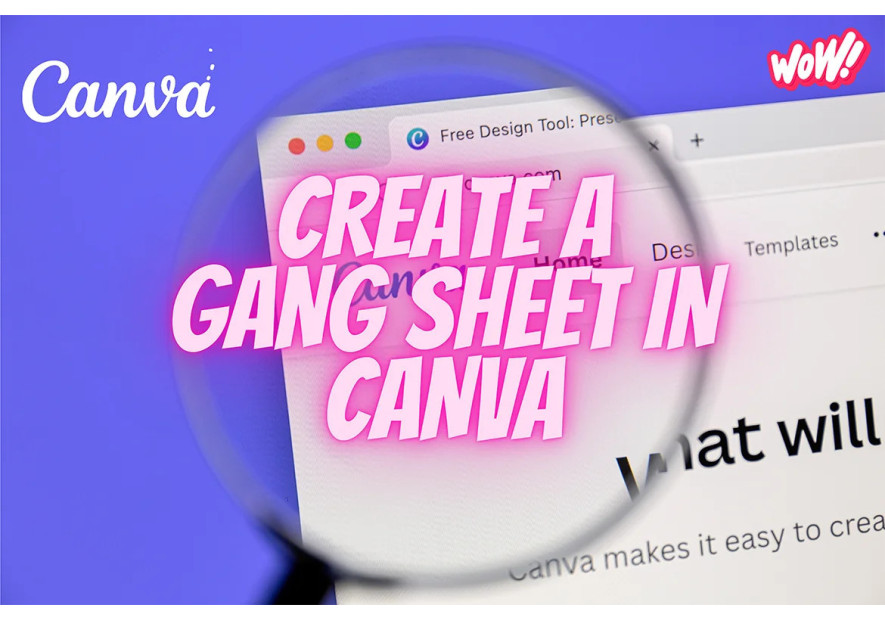 Cómo Crear un Gang Sheet en Canva