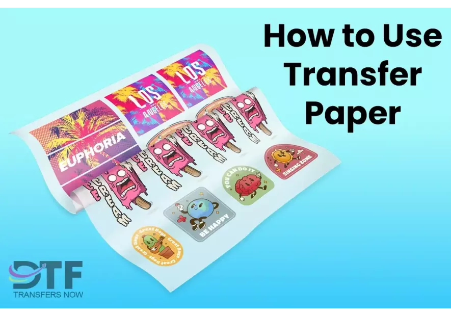 Cómo usar papel de transferencia para diseños DTF perfectos